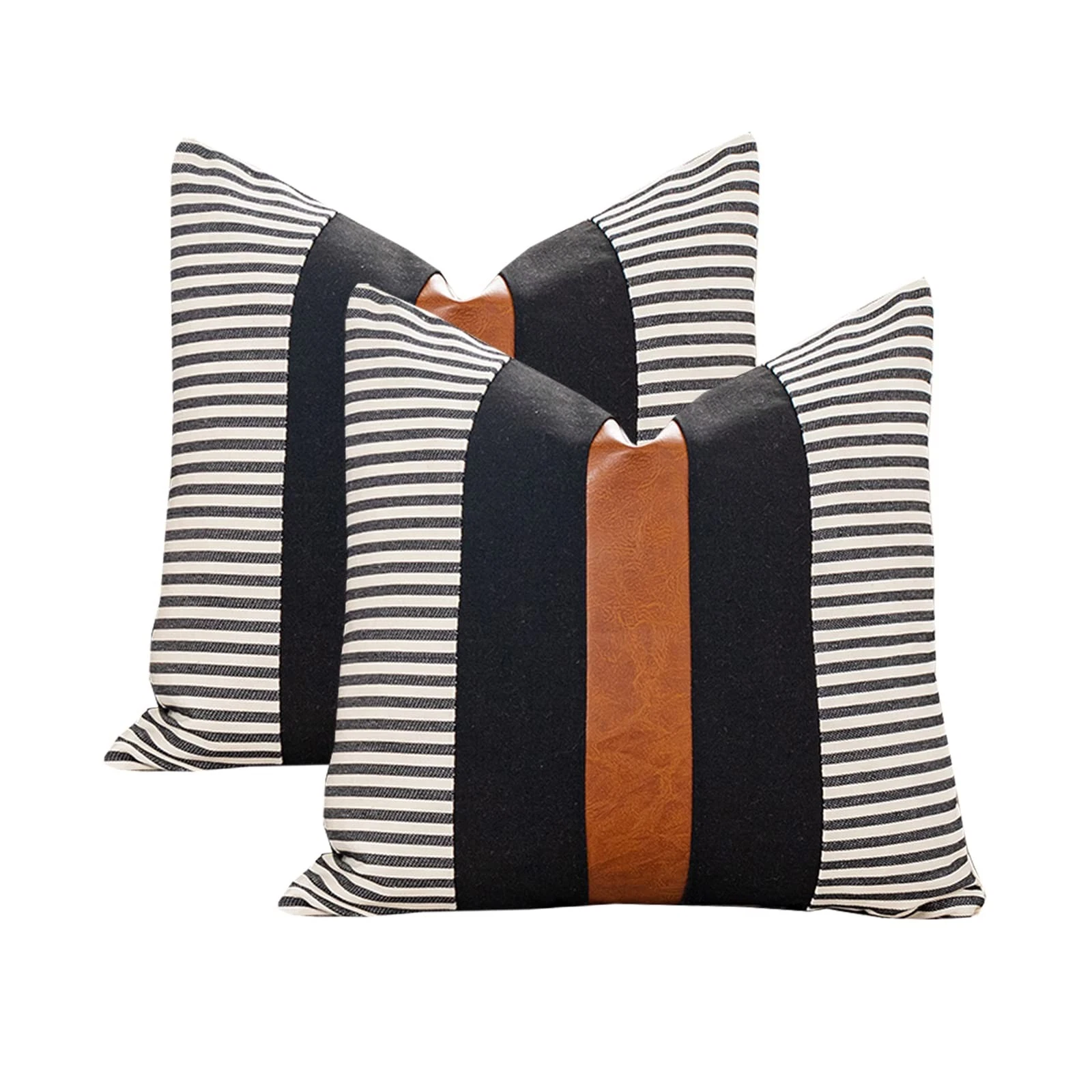 Vfuty Set of 2 Boho Decorative Throw 18" x (Pack 2), Black Stripe
Opens in a new window or tab