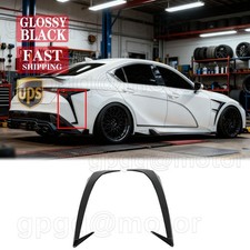 For Lexus Is300 Is350 F-sport 21-2026 Gloss Black Rear Spoiler Canards Splitters