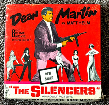 THE SILENCERS from CASTLE FILMS Super 8mm Black White w/ Sound DEAN MARTIN