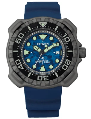 Reloj Hombre Citizen Eco-Drive Promaster Diver Correa Azul Titanio BN0227-09L - Imagen 1 de 4