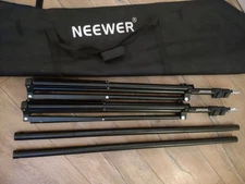 Neewer Double Tripod Kit with Carrying Case