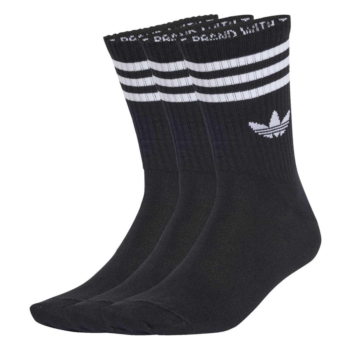 adidas Originals Herrenkleidung Socken JV7402 3S CREW S 3P Schwarz 4990₽