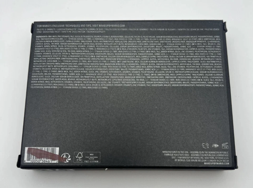 MAKEUP BY MARIO Ethereal Eyes Moonlight Eyeshadow Palette 12 x 0.04oz, BRAND NEW - Image 3 of 3