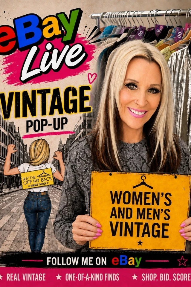 Vintage Pop-Up! Women's & Mens.