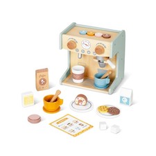 OOOK 2-in-1 Kids Wooden Toy Coffee Maker Playset, Toddler Pretend P... Fast Ship