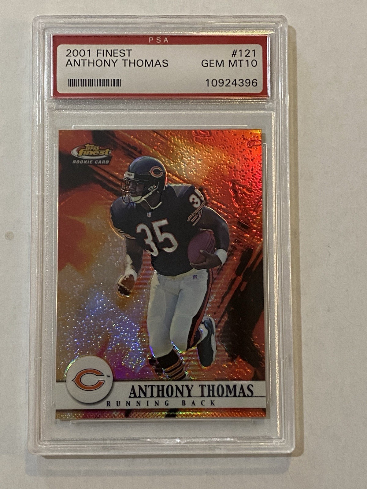Anthony Thomas Finest #121 Base