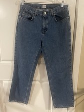 Vintage Calvin Klein Women  s Easy Fit Jeans Size 10 32 Straight Leg Y2K 90s