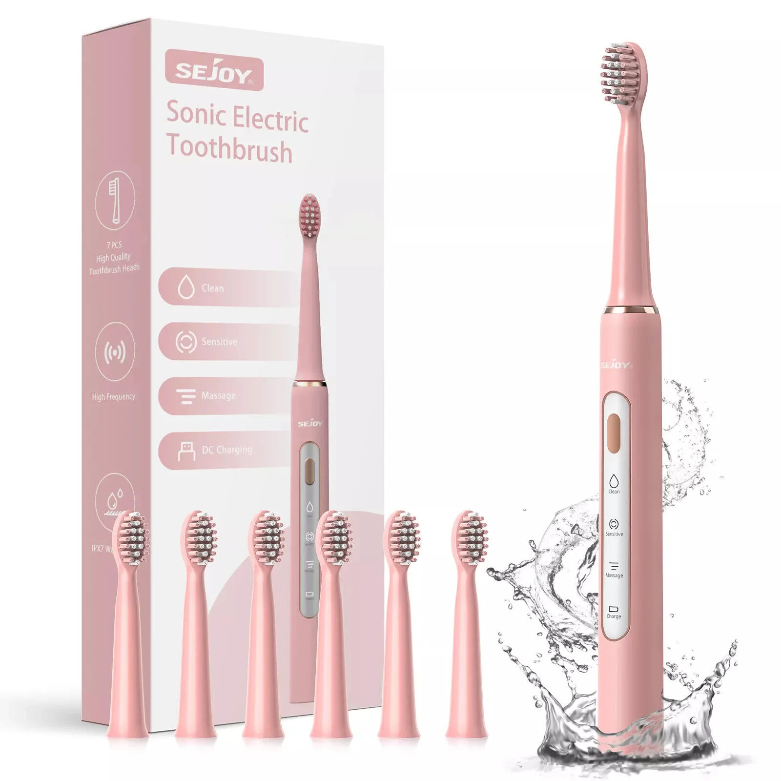 Sonic Electric Toothbrush Personal Care Oral Cleaning Appliances With 3 Modes