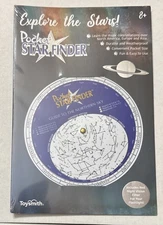 Explore The Stars! Pocket Star Finder Toysmith w Red Night Vision Filter