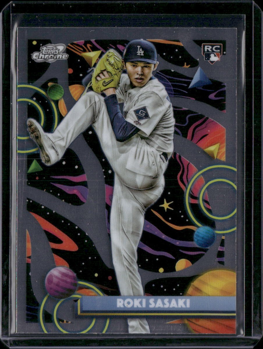 2025 Topps Chrome Cosmic #68 Roki Sasaki