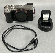 Sony Alpha a7C 24.2MP Mirrorless Camera W/Batts Charger Body SH CT 16788