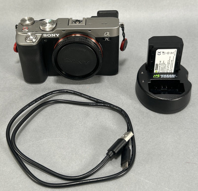 Sony Alpha a7C 24.2MP Mirrorless Camera W/Batts & Charger (Body) SH CT 16788