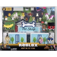 NEW ROBLOX Celebrity Collection Adopt Me Pet Store Deluxe Playset 40 PIECES