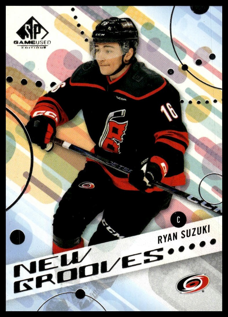 2025-26 SP Game Used #NG-24 Ryan Suzuki New Grooves