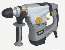 Titan TTB278SDS 6.3kg Electric SDS Plus Drill & 9 Piece Accessory Kit 230-240V