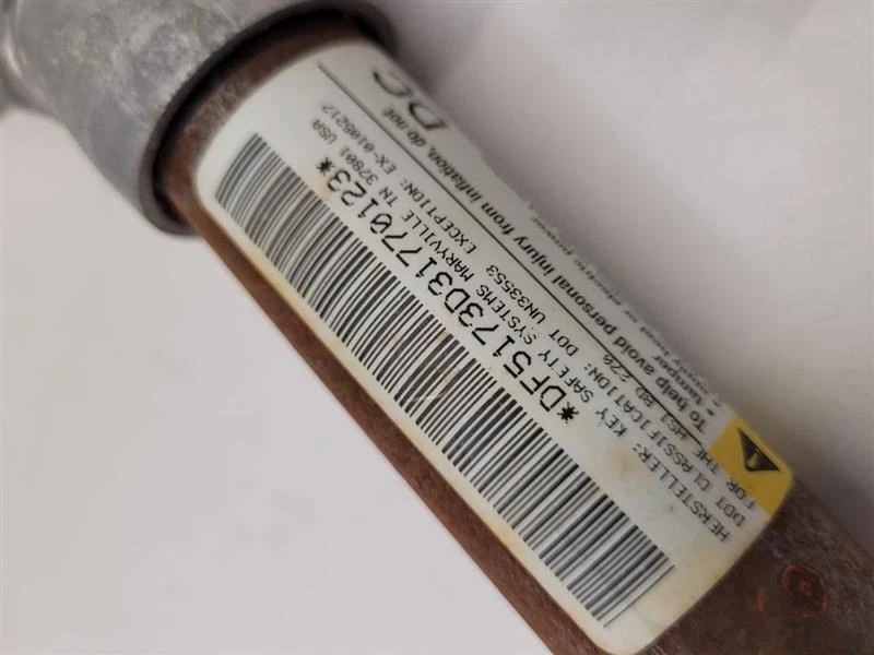 2006-2009 CHEVROLET COBALT LH Driver Roof Curtain Aibag Coupe 25875173 Foto 2 de 4