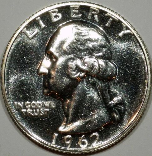 1962-P Washington Quarter — photo from another recent sale