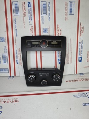 2007 2008 HYUNDAI TIBURON ROTARY HVAC AC HEATER CLIMATE CONTROL RADIO BEZEL OEM