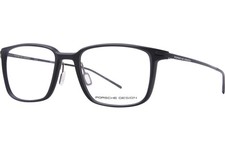 Porsche Design P8735-A Eyeglasses Men's Black Full Rim Square Shape 54mm