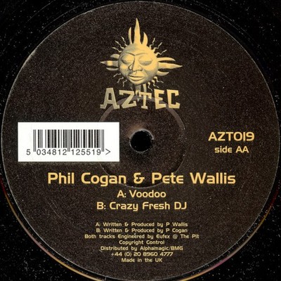 Phil Cogan - Voodoo / Crazy Fresh DJ, 12'', (Vinyl)