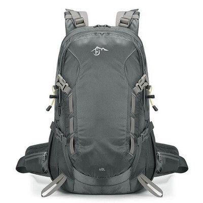 Long Keeper 40L Hiking Backpack Camping Daypack with Waterproof Rain Cover Li...