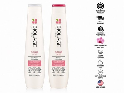 Biolage Color Last Shampoo & Conditioner Duo 13.5 fl oz 400ml Color-Treated