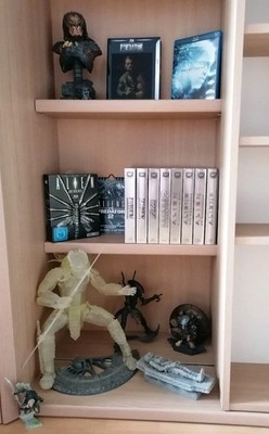 Predator - Alien - Prometheus DVDs & Blu-rays Bonusmaterial XXL Sammlung Figuren