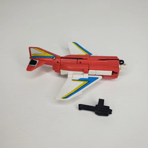 Fireflight G1 Transformer Hasbro Metal Chest 1986 With Gun Parts Only Vintage