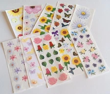 Creative Memories 2x5 Studio Sticker Strip~you choose one~Flowers New Group 2