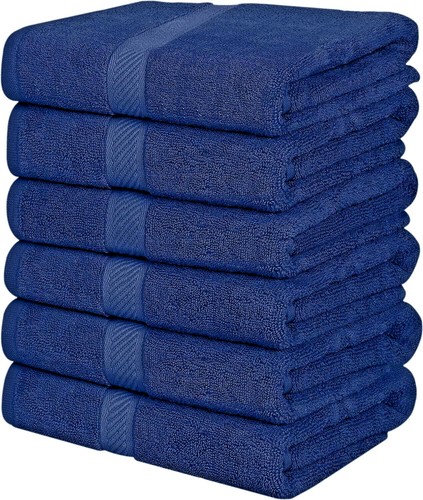 100% Premium Egyptian Cotton Bath Towels Soft Hotel Quality Towels Sheet 500 GSM - Picture 2 of 19