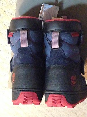 TODDLER TIMBERLAND *POLAR CAVE WATERPROOF SNOW BOOTS* COLOR NAVY