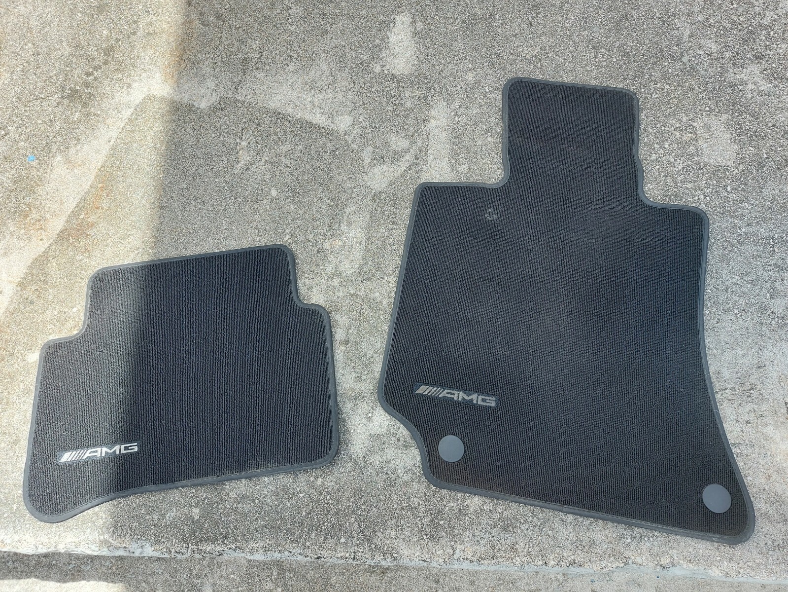 2013 W204 MERCEDES C63 AMG Sedan Black Carpet Floor Mats Set of 4 