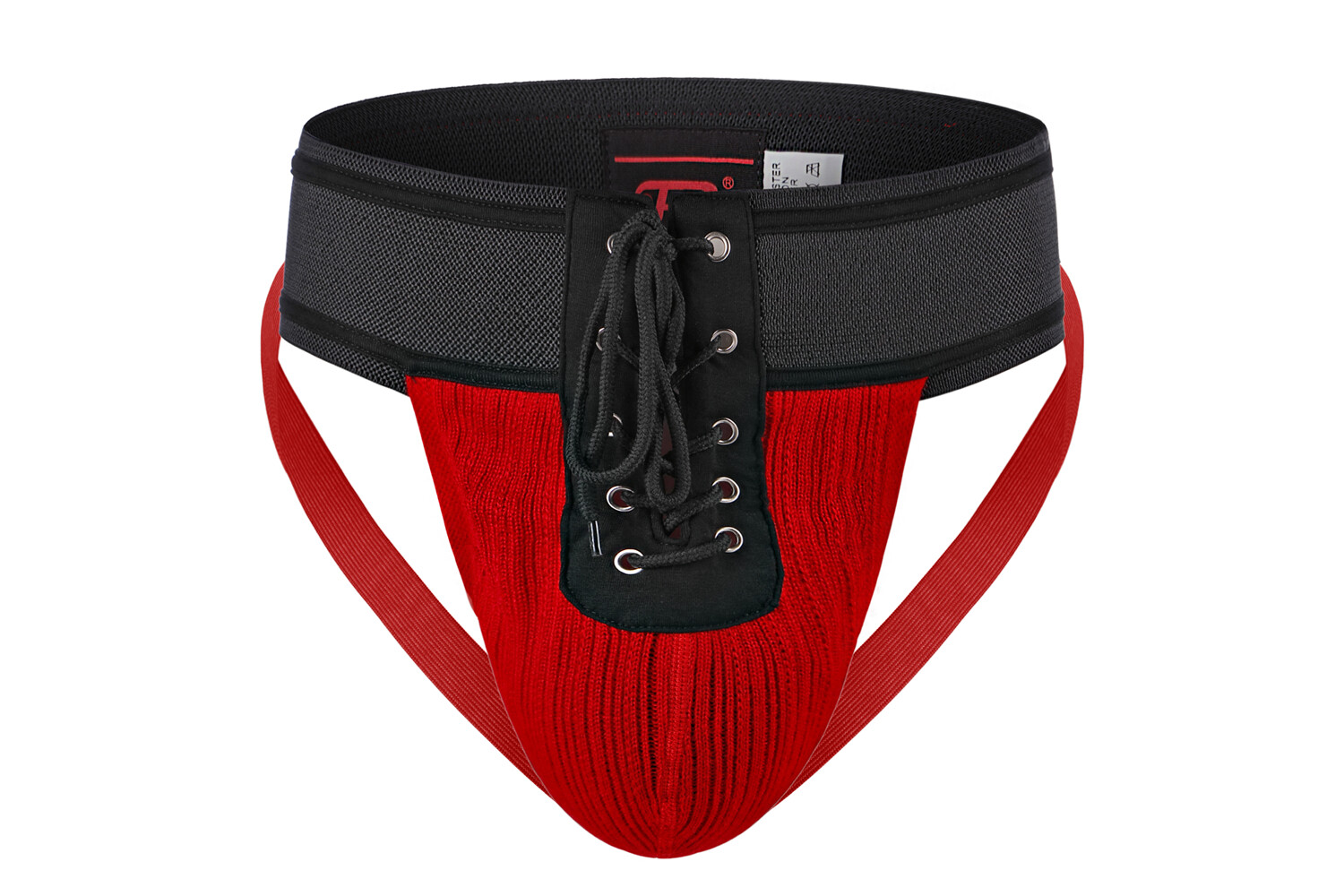 FR Mens Underwear Footballer Lace Up Jockstrap Novelty Athletic