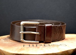 mens vintage leather belt
