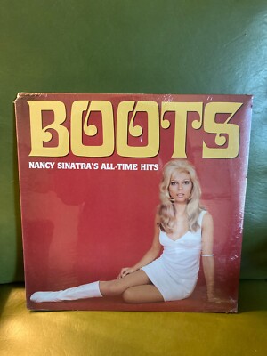NANCY SINATRA LP BOOTS ALL-TIME HITS LP Vinyl 1986 RHINO RNLP 70227 Sealed New!