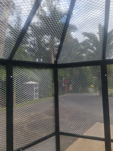 2320h 2400w Diagonal Bird Cage Chicken Canary Parrot Mesh Enclosure Aviary - Picture 14 of 24