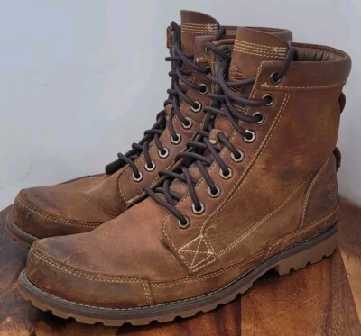 Timberland Earthkeeper  Mens Brown Leather Boot Sz 12 