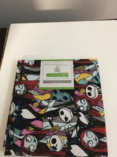 BRAND NEW NBC JACK SALLY PACKED PRE-CUT COTTON FABRIC FAT QUARTER 18" X21"