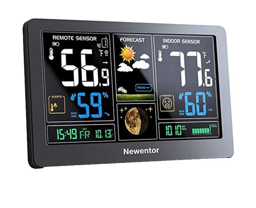 Vtg Springfield Mariner Weather Station Trio Thermometer/Barometer