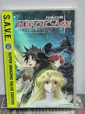 Heroic Age The Complete Series DVD 4-Disc Set S.A.V.E. Sci-Fi Anime