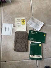 Ferrari 308 Gtbigtsi Owners Manuals 18680 Original With Original Pouch Ferrari 308 Gtbigtsi Owners Manuals 18680 Original With Original Pouch