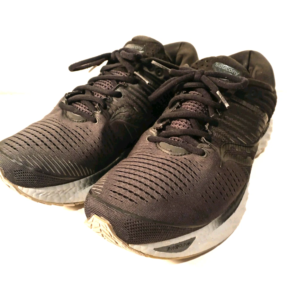 Zapato de entrenamiento Saucony Triumph 17 negro SS20 PWRUN + para hombre. Hombre Reino Unido Talla 10.5 Foto 3 de 4