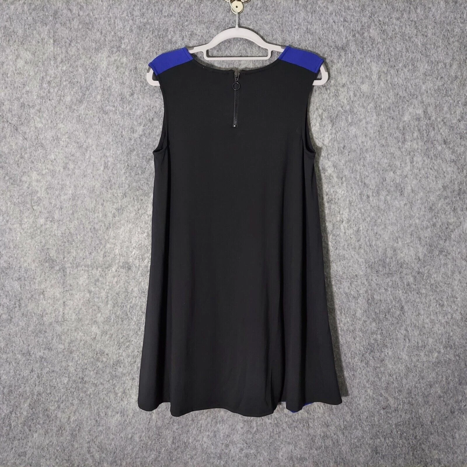 UNDERCOVER Abito Victorias Secret Xs mod retrò color block cerniera elasticizzato casual minimalista