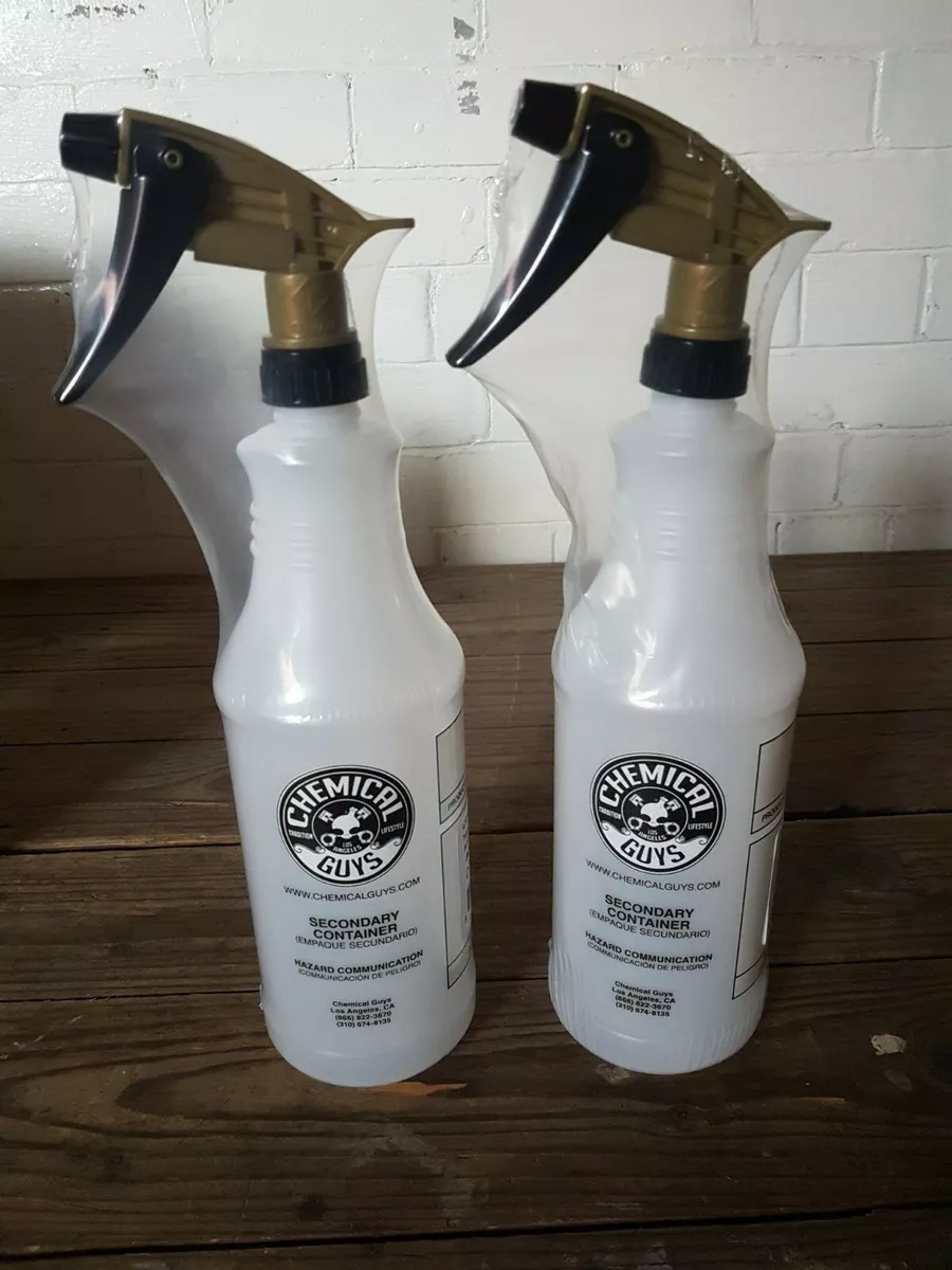 Chemical Guys Sprayer & Bottle - Tolco Gold Standard HD Acid Resistant 32oz  PAIR