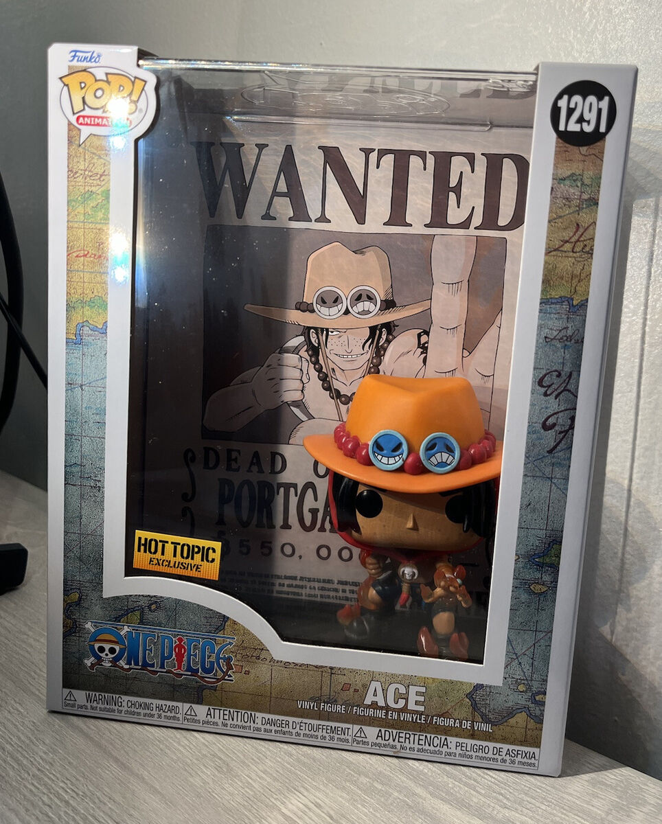 Funko Pop! Animation One Piece Ace Hot Topic Exclusive Figure #1291 - US