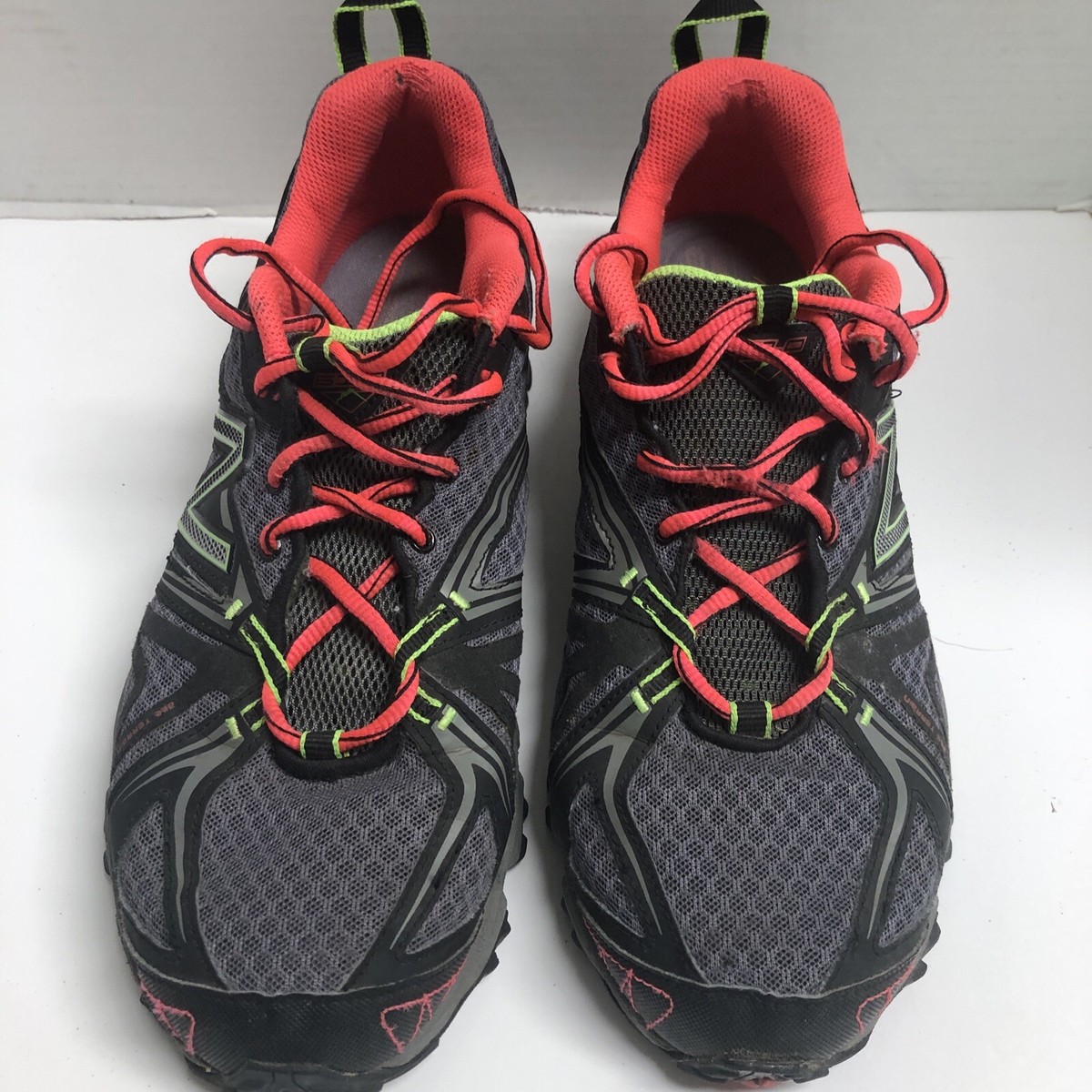 New Balance 610 V2 Trail Running Shoes Black/Grey/Neon