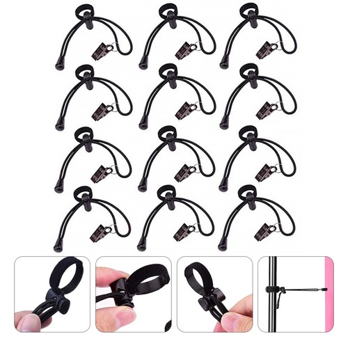 12Pcs Background Backdrop Clips Clamps Fixing Holder for Photo Video - 第 2/12 張圖片