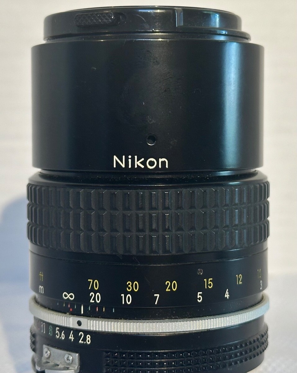 Nikon Nikkor 135mm F2.8 Ai-S MF Telephoto Lens | eBay