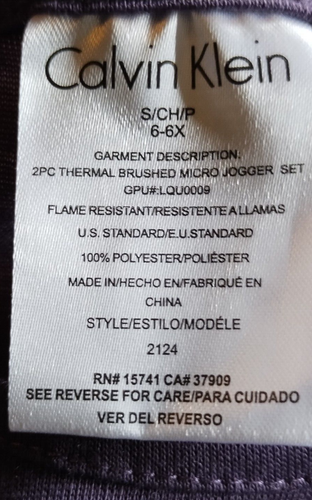 Calvin Klein Kids Girls two bottoms/One top All sizes are 6/6x tie dye/valor new - Picture 8 of 11