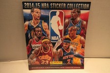 2014-2015 Panini NBA Basketball Sticker Collection Album w/ 24 Sports Stickers